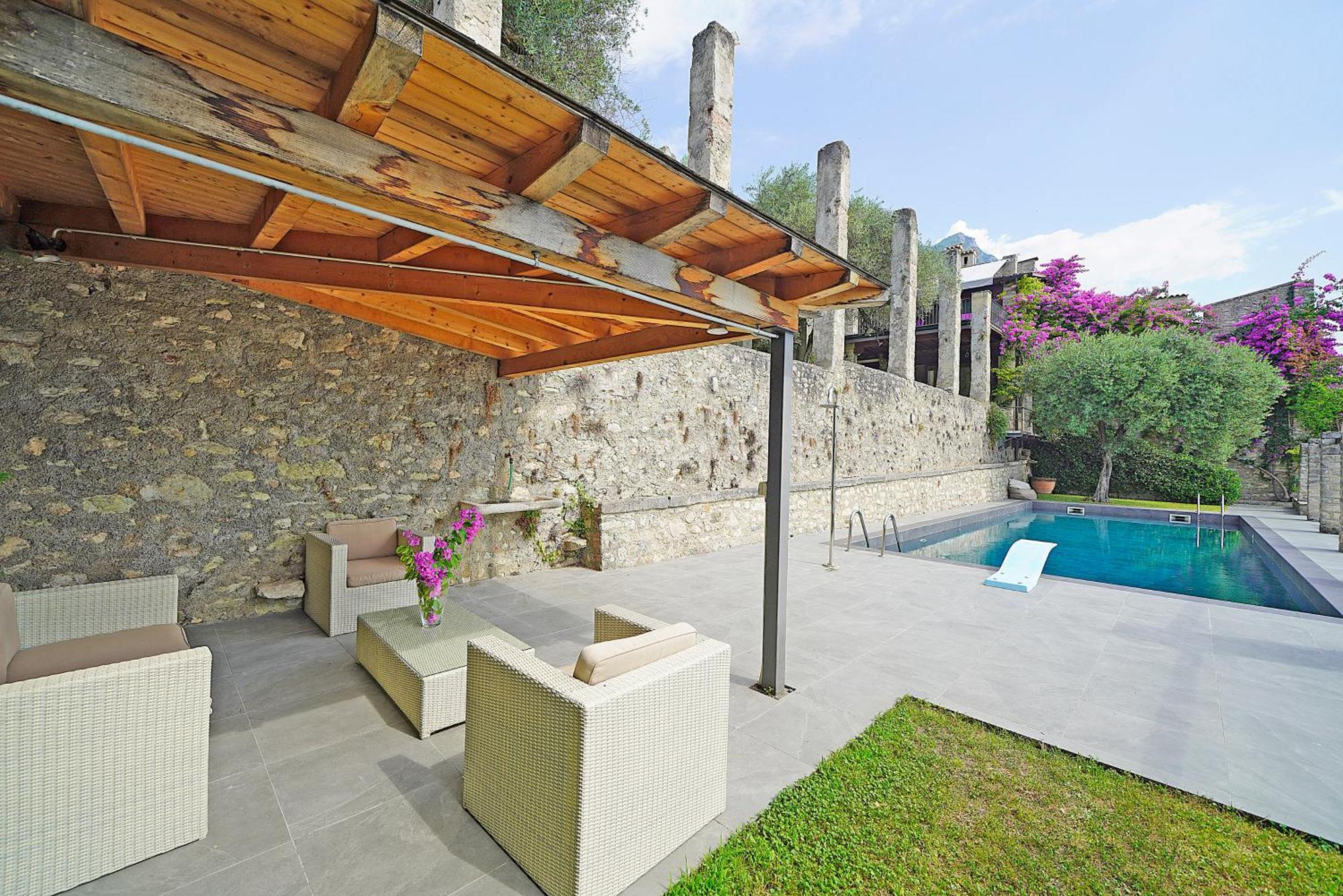 Villa Rachele: Stunning Luxury Villa In Centre Gargnano With Private Pool And Breathtaking Views Exterior foto