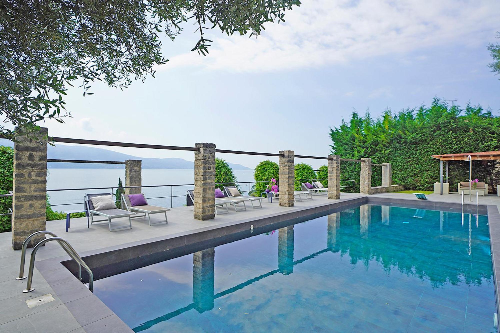 Villa Rachele: Stunning Luxury Villa In Centre Gargnano With Private Pool And Breathtaking Views Exterior foto