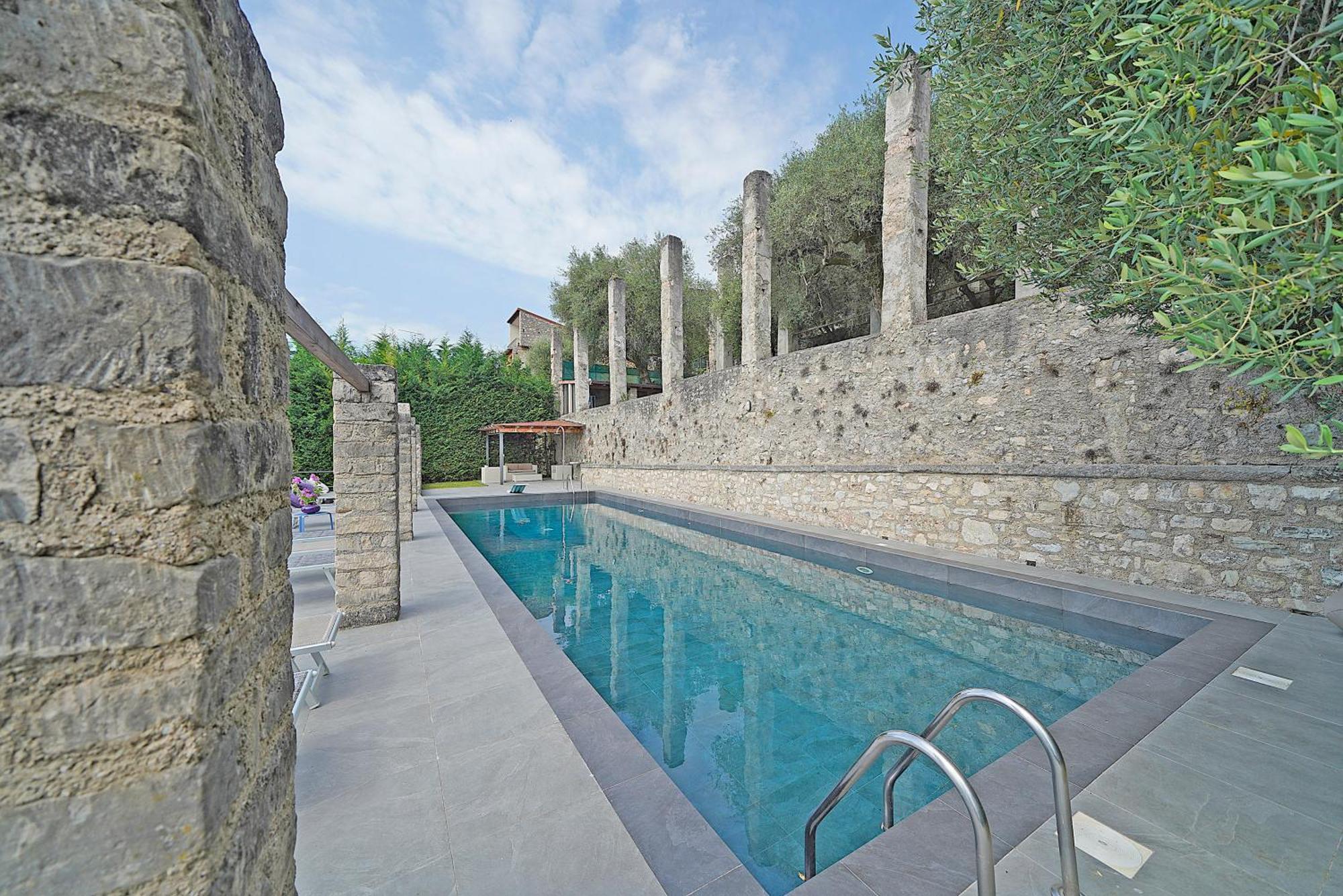 Villa Rachele: Stunning Luxury Villa In Centre Gargnano With Private Pool And Breathtaking Views Exterior foto
